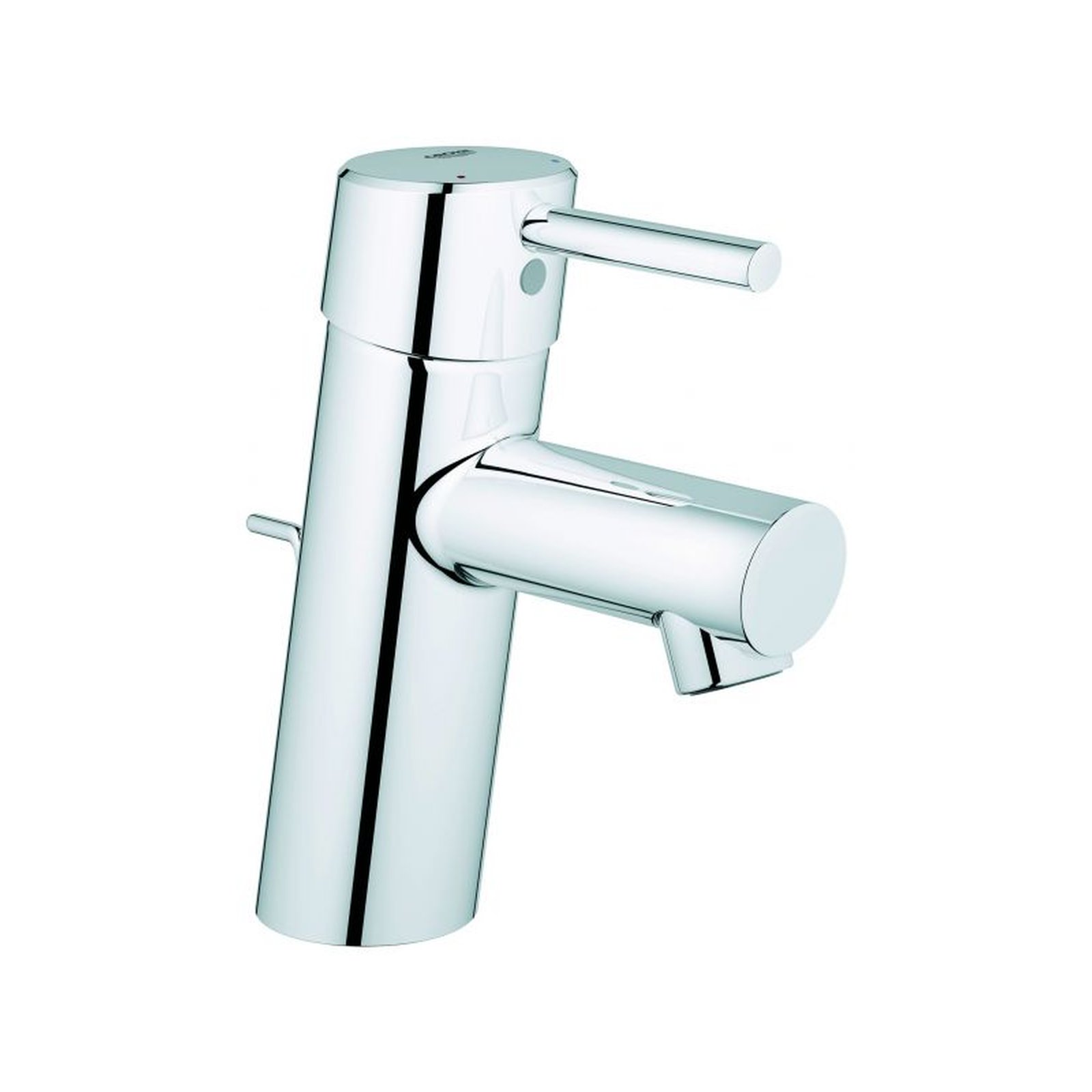 GROHE Waschtischarmatur Concetto Einhebel DN15 Chrom Zugstangen-Ablaufgarnitur SilkMove 32204001