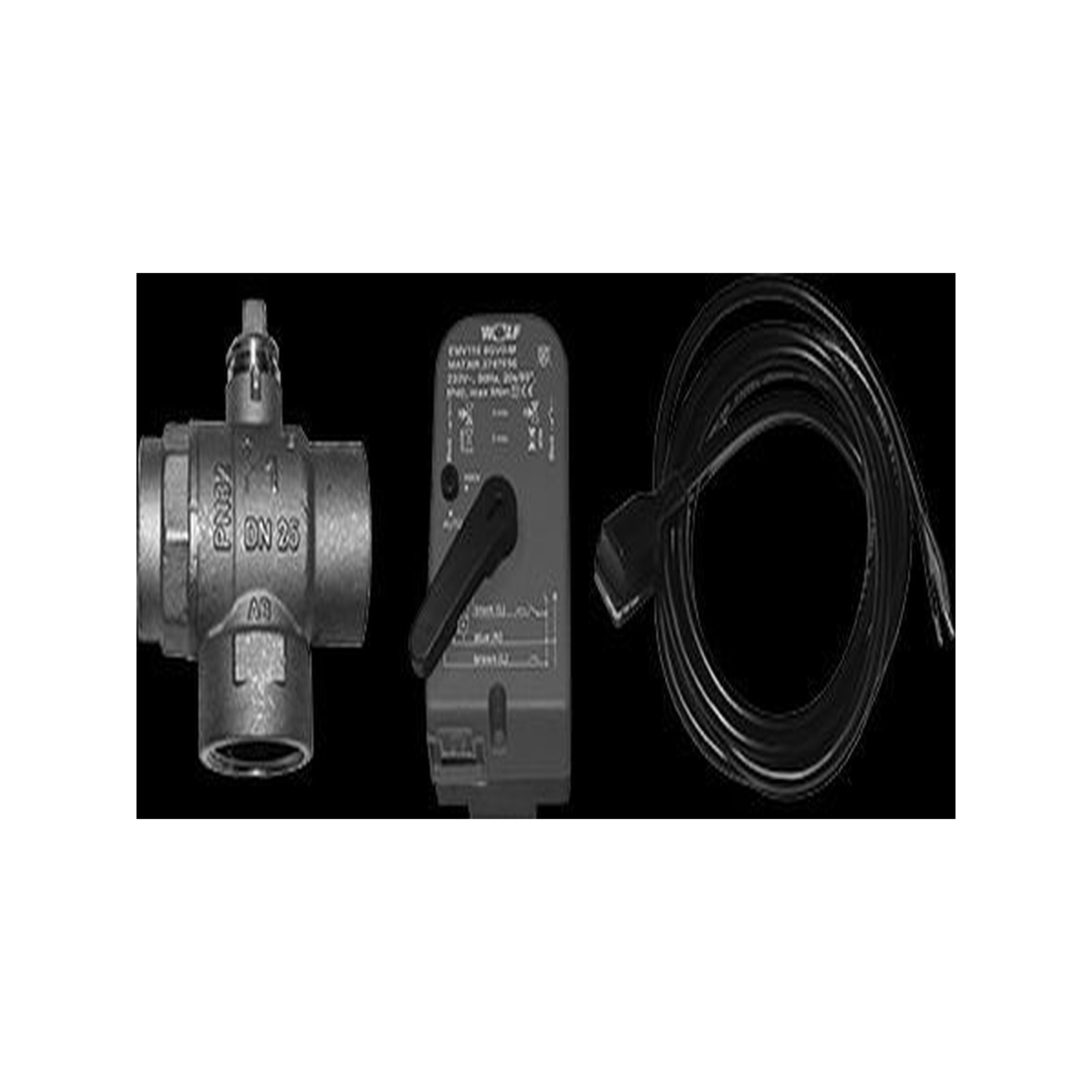 Wolf Dreiwege-Umschaltventil 1 Zoll DN25 230V Heizung Kühlung CHA CGB-2-38/55 kvs 12 9146880