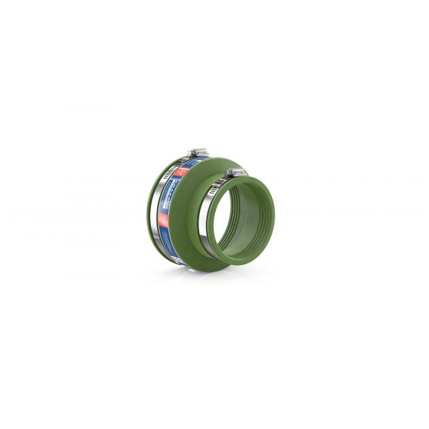 Crassus Adapterkupplung CAC 1362 FKM V2A 121-136mm auf 100-115mm UV-beständig CRA12057FKM