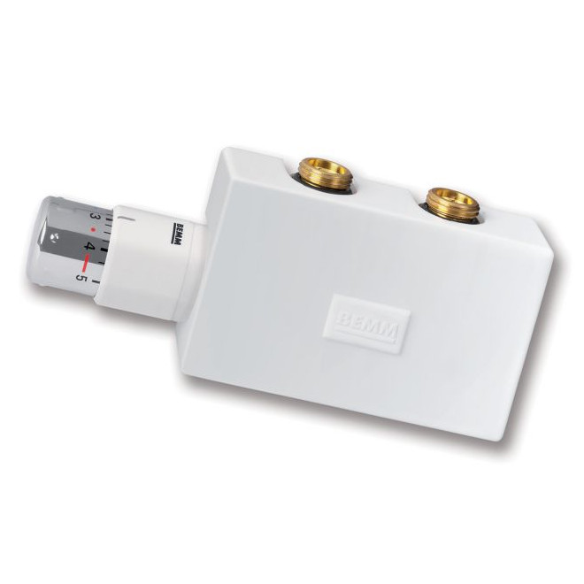 Bemm Thermostat M-Ventil Purline Puro Multiblock DN15x50mm Mittelanschluss Voreinstellung ZPUVESW5