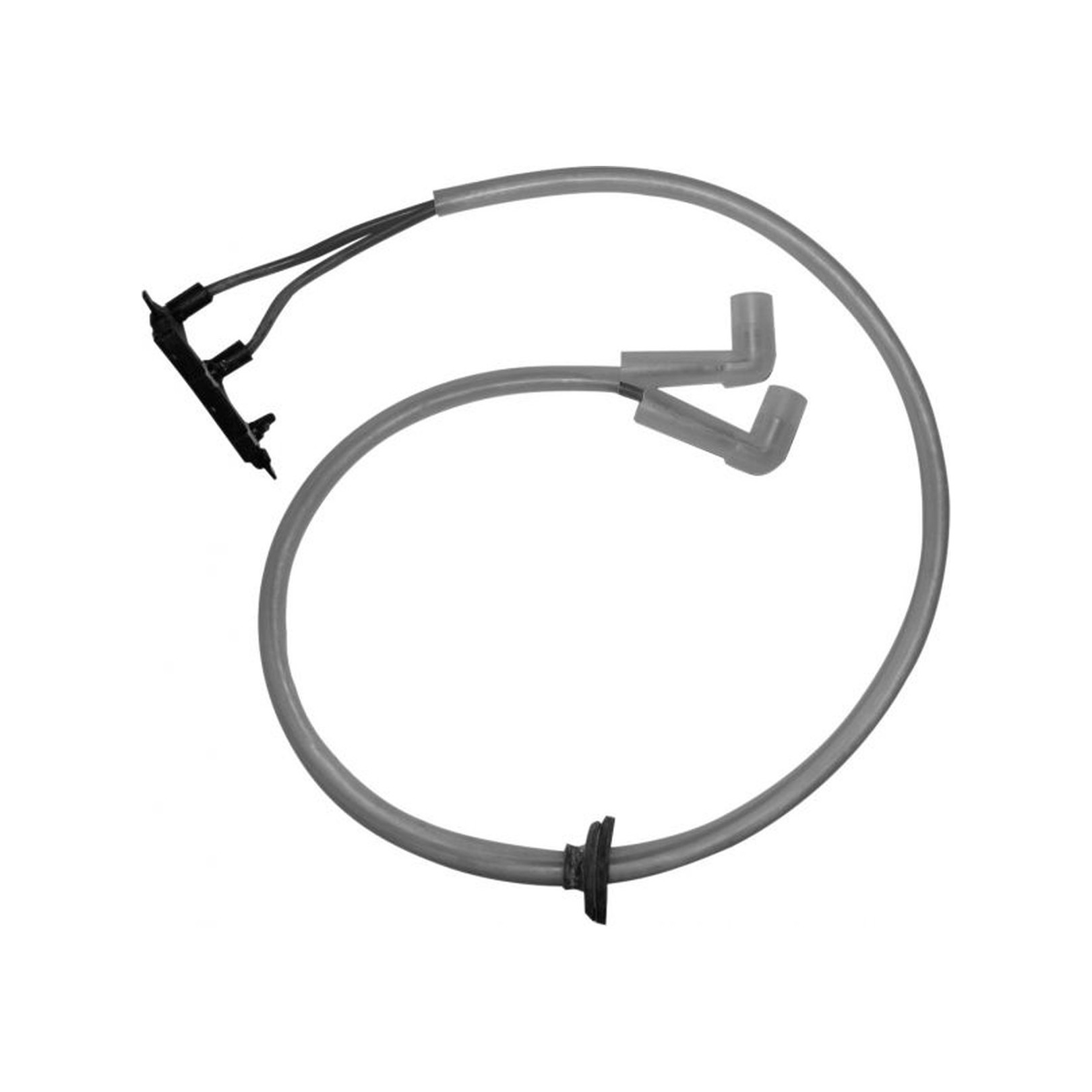 Junkers Zündkabel Silikon Winkelstecker 830 mm DN 4 mm BOSCH Ersatzteil 87144019990