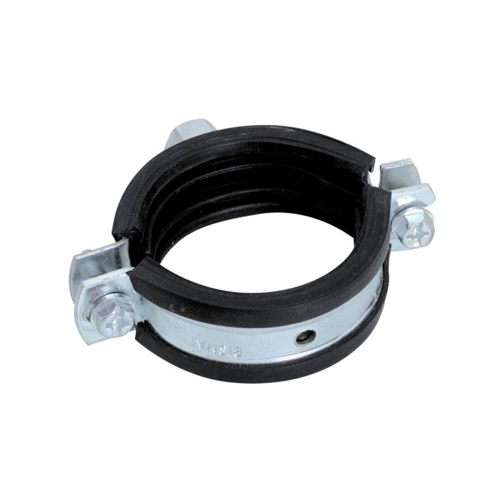 Walraven Zweischraubenschelle Bismat 2000 133-141mm M8/10 Stahl verzinkt Schallschutz EPDM 3403141