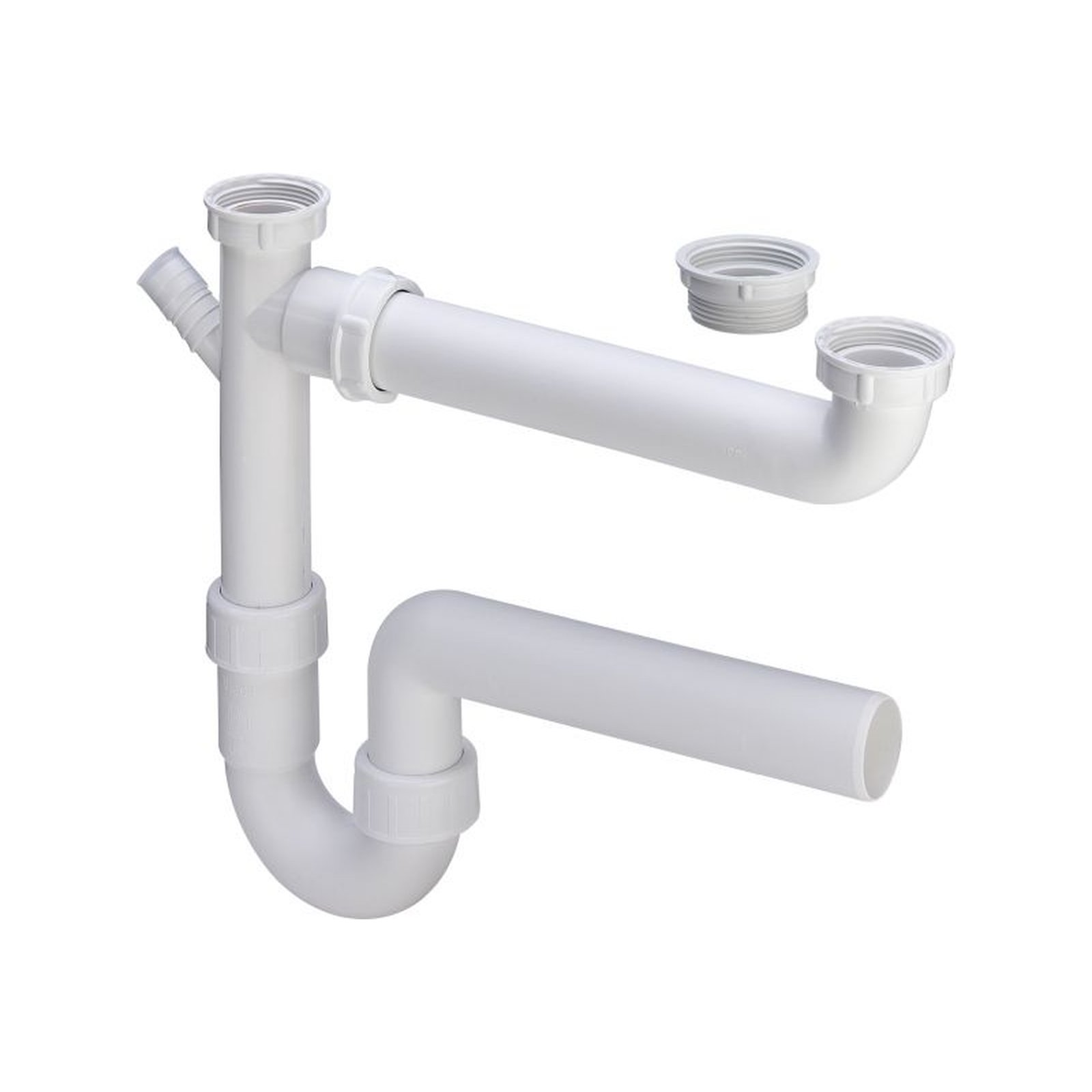 Viega Ablaufverbindung 1 1/2 Zollx50x90-310 mm Kunststoff exzentrisch Röhrengeruchverschluss 110536