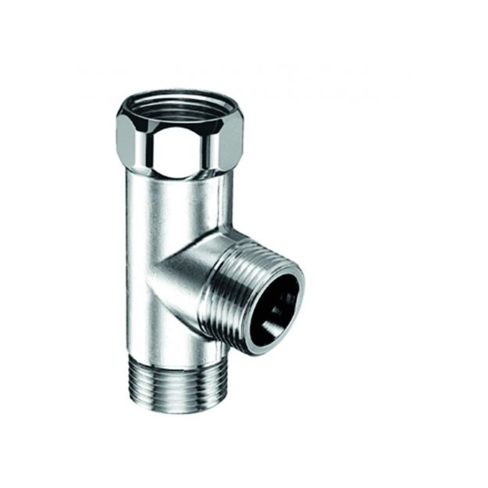 Schell T-Stück 3/4 Messing chrom Nebenanschluss Spültischventil 270880699
