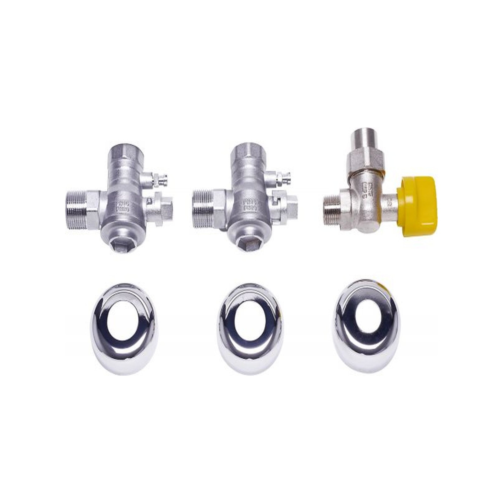 Bosch Service-Set Unterputzinstallation Nr 424/1 Wartungshähne R 3/4 Gaseckhahn R 1/2 TAE 7738112217