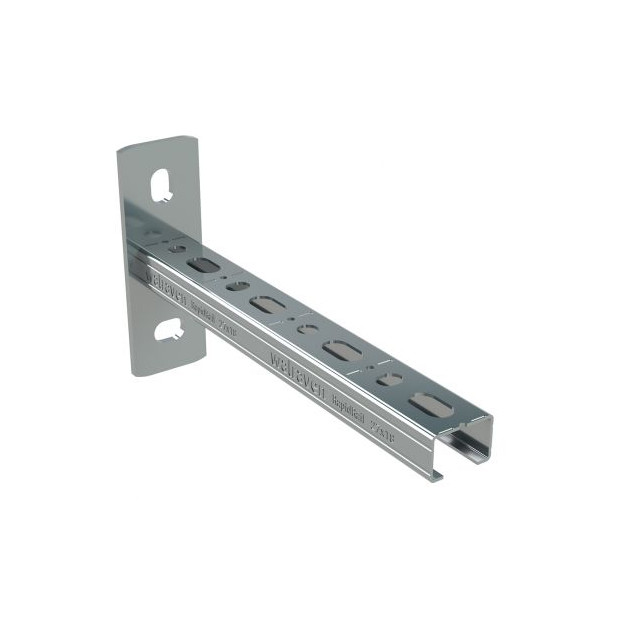 Walraven Wandkonsole RapidRail 27x18 L150mm Schnittmarkierungen Stahl verzinkt 66031815