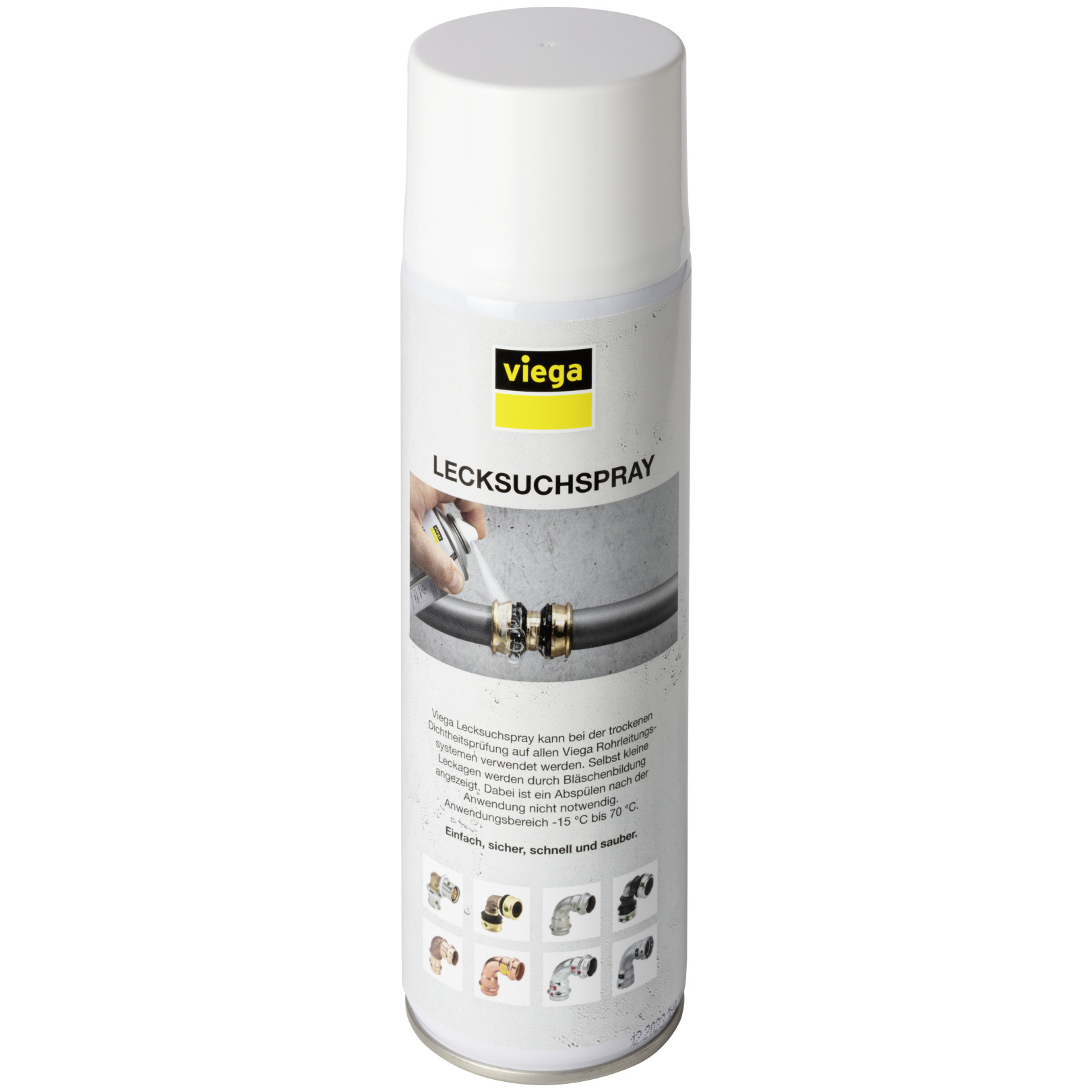 Viega Lecksuchspray 5300 frostsicher -15 Grad kein Abspülen 788049