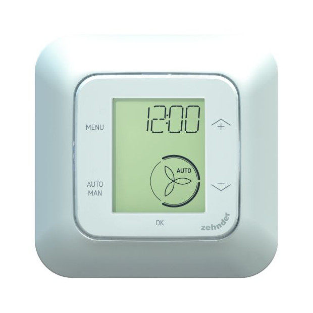Zehnder Bedieneinheit ComfoSense C55 ComfoAir Q350 Q450 Q600 Display kabelgebunden 655010225