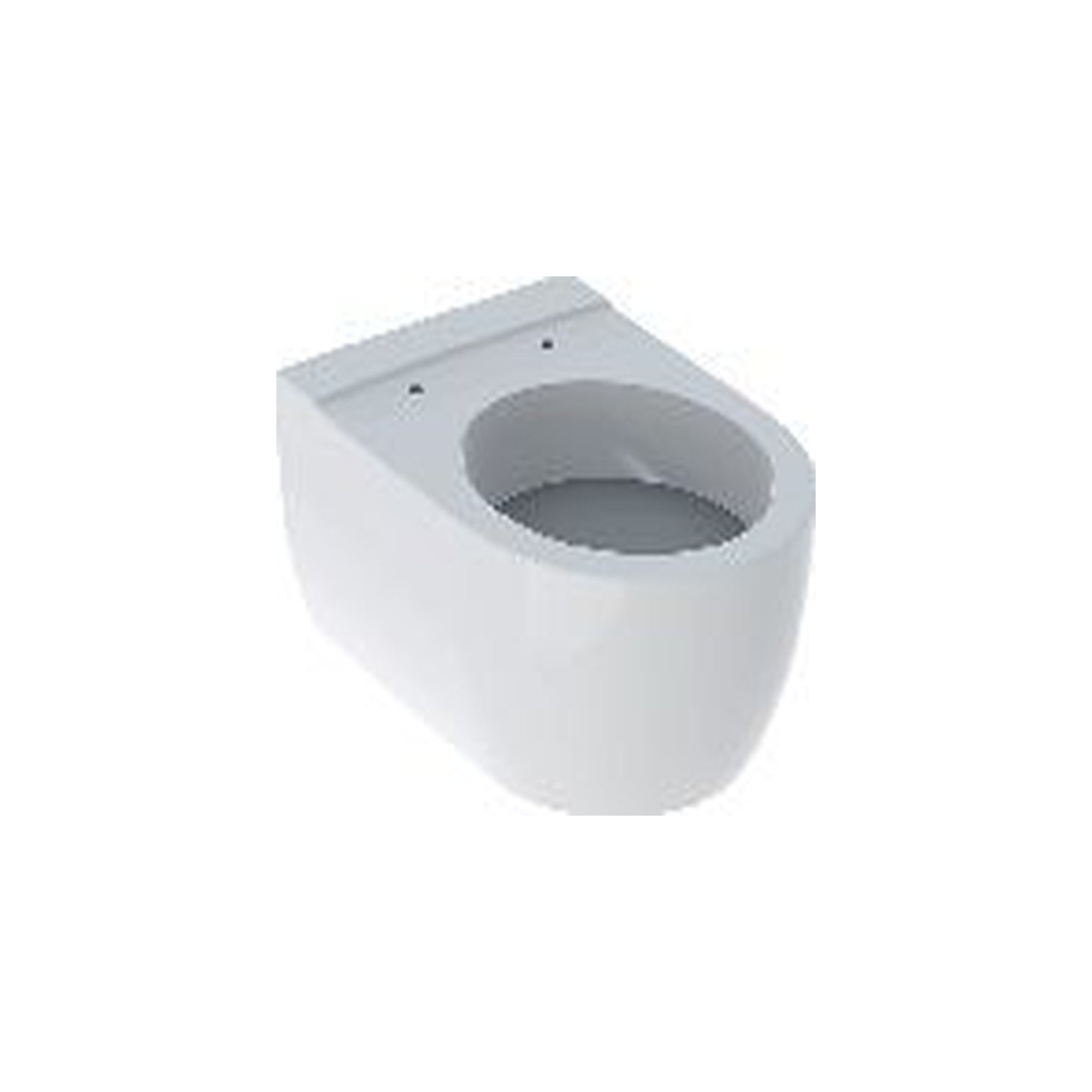 Geberit Wand-WC iCon Tiefspüler geschlossene Form weiß Keramik 355x530x330mm verdeckte Befestigung 204000000