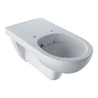 Geberit Wand-WC Renova Comfort Tiefspüler Rimfree 70cm barrierefrei weiss 208570000