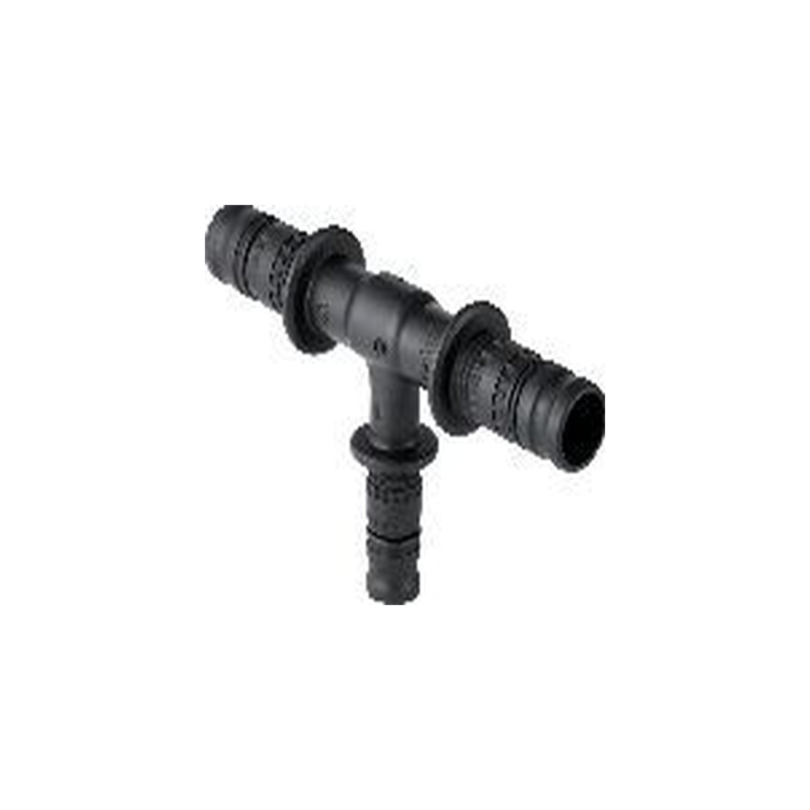 Geberit T-Stück Mepla reduziert PVDF Ø40x20x40mm O-Ring EPDM Pressnippel transparent 625317005