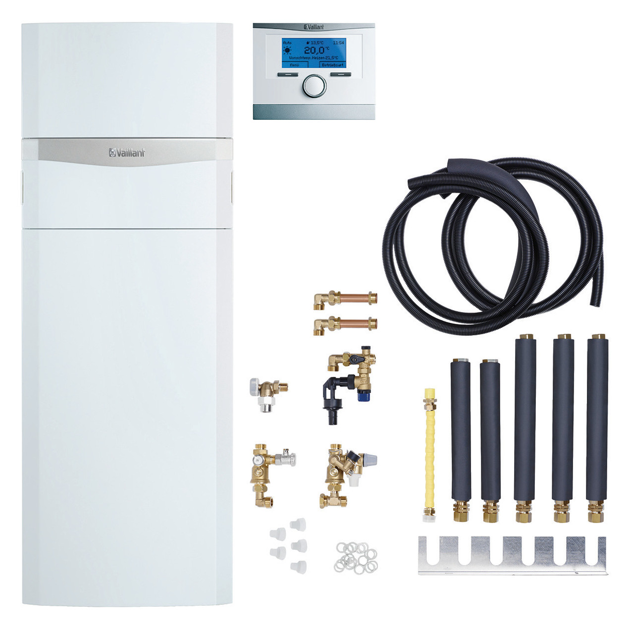 Vaillant ecoCOMPACT VSC 206/4-5 90 E Gas-Brennwertgerät 21,6 kW Schichtladespeicher 0010029747