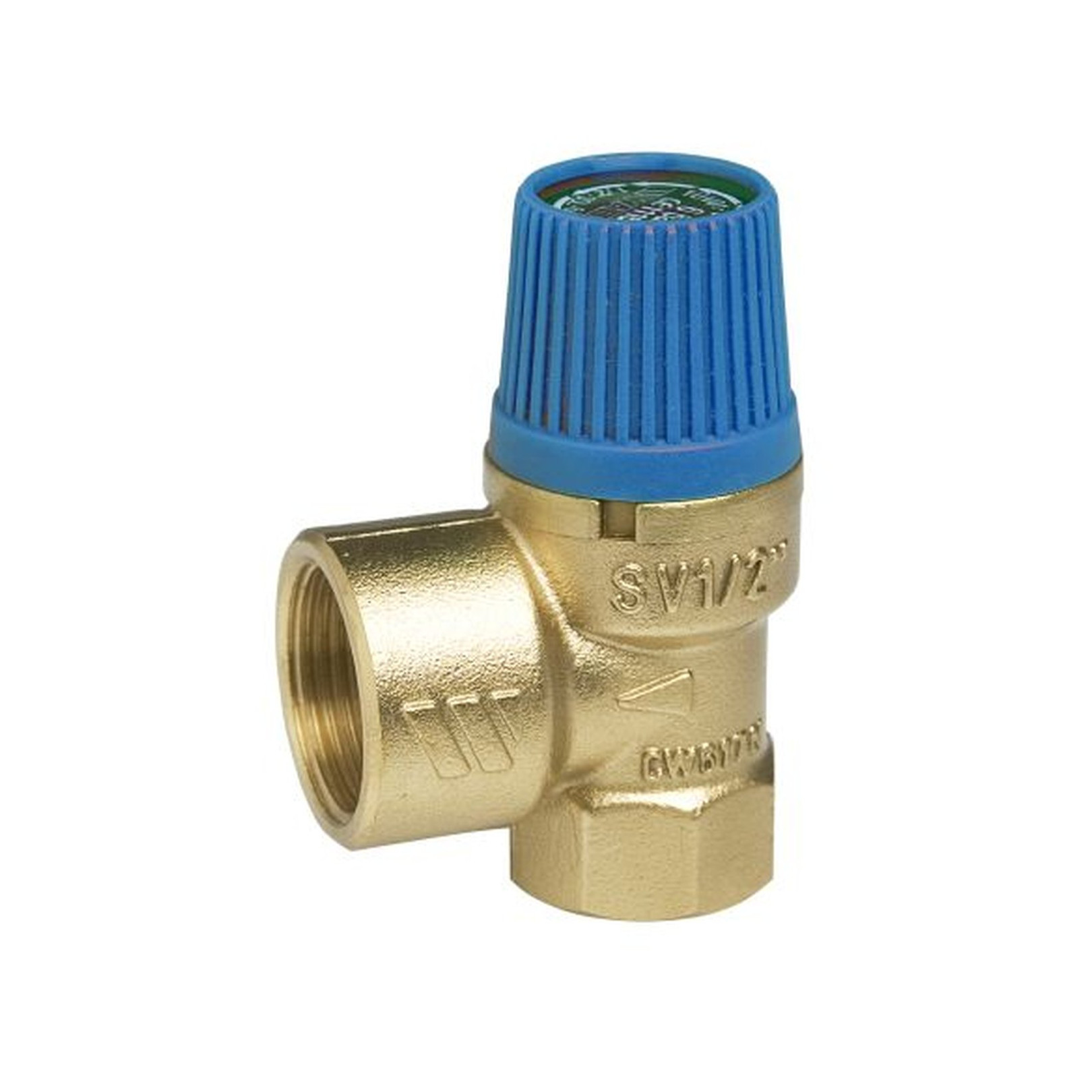 Watts Membran-Sicherheitsventil SVW 6 1-2 Zoll 6 bar Messing 10004703