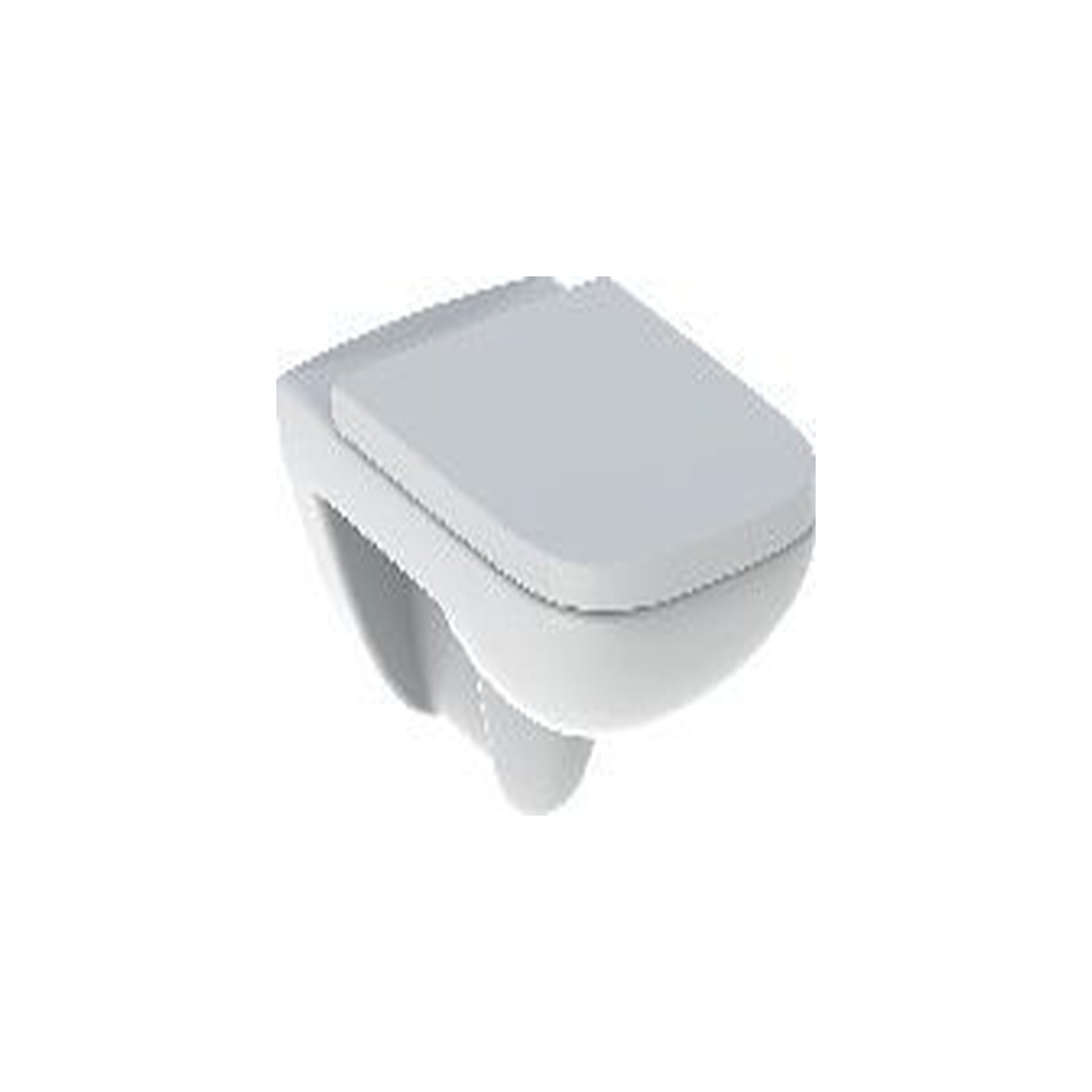 Geberit Renova Plan Wand-WC Tiefspüler Rimfree WC-Sitz 500817001