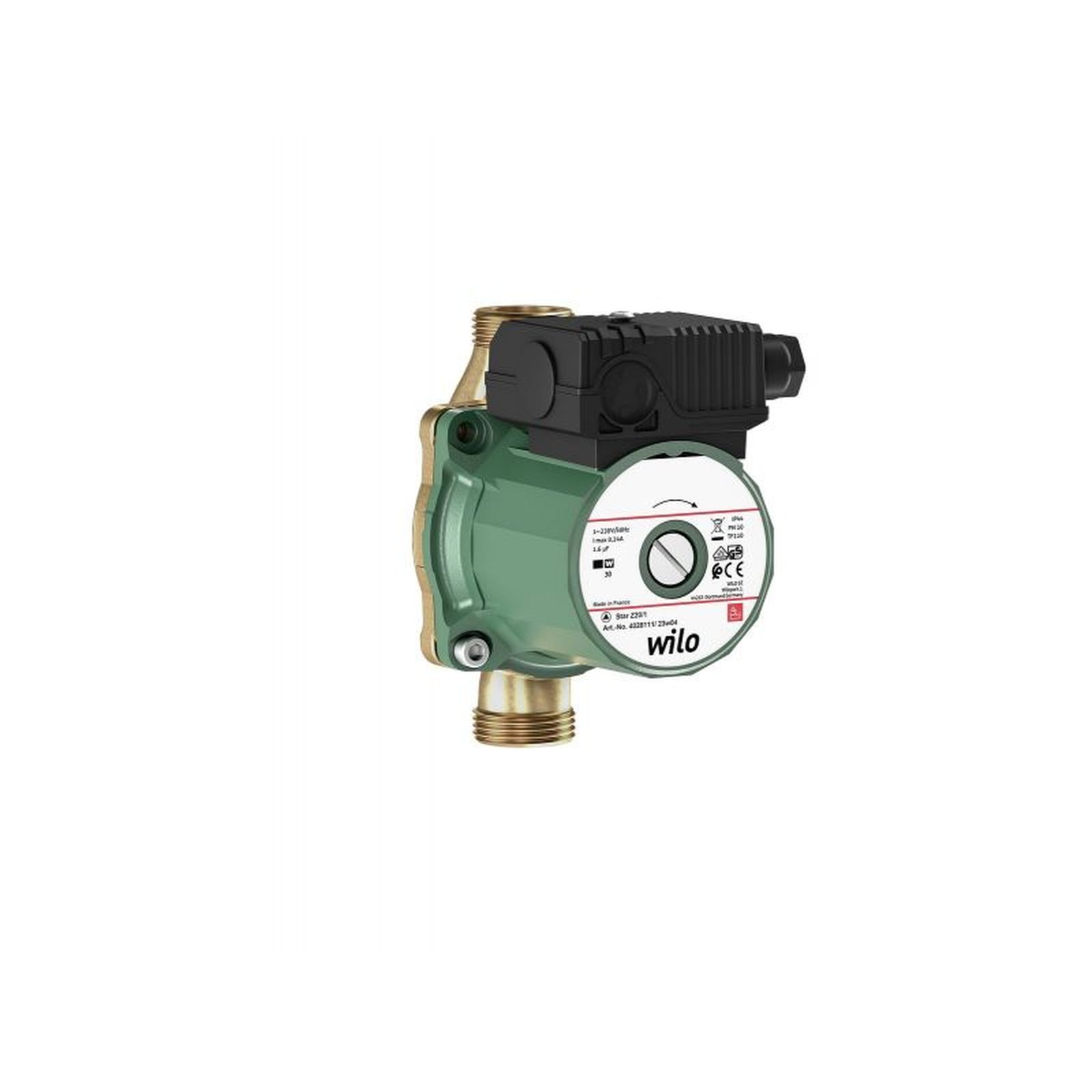 WILO Nassläufer-Standardpumpe Star-Z 20/1,Rp1/2,1x230V,38W WILO Nassläufer-Standardpumpe Star-Z 20/1,Rp1/2,1x230V,38W