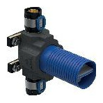 Geberit Kugelhahn FlowFit UP d25 Dämmung Befestigung bleifreie Siliziumbronze 619892001