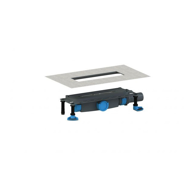 Dallmer Ablaufgehäuse DallFlex DN 50 seitlicher Ablaufstutzen Kugelgelenk 0-15 Grad 539007