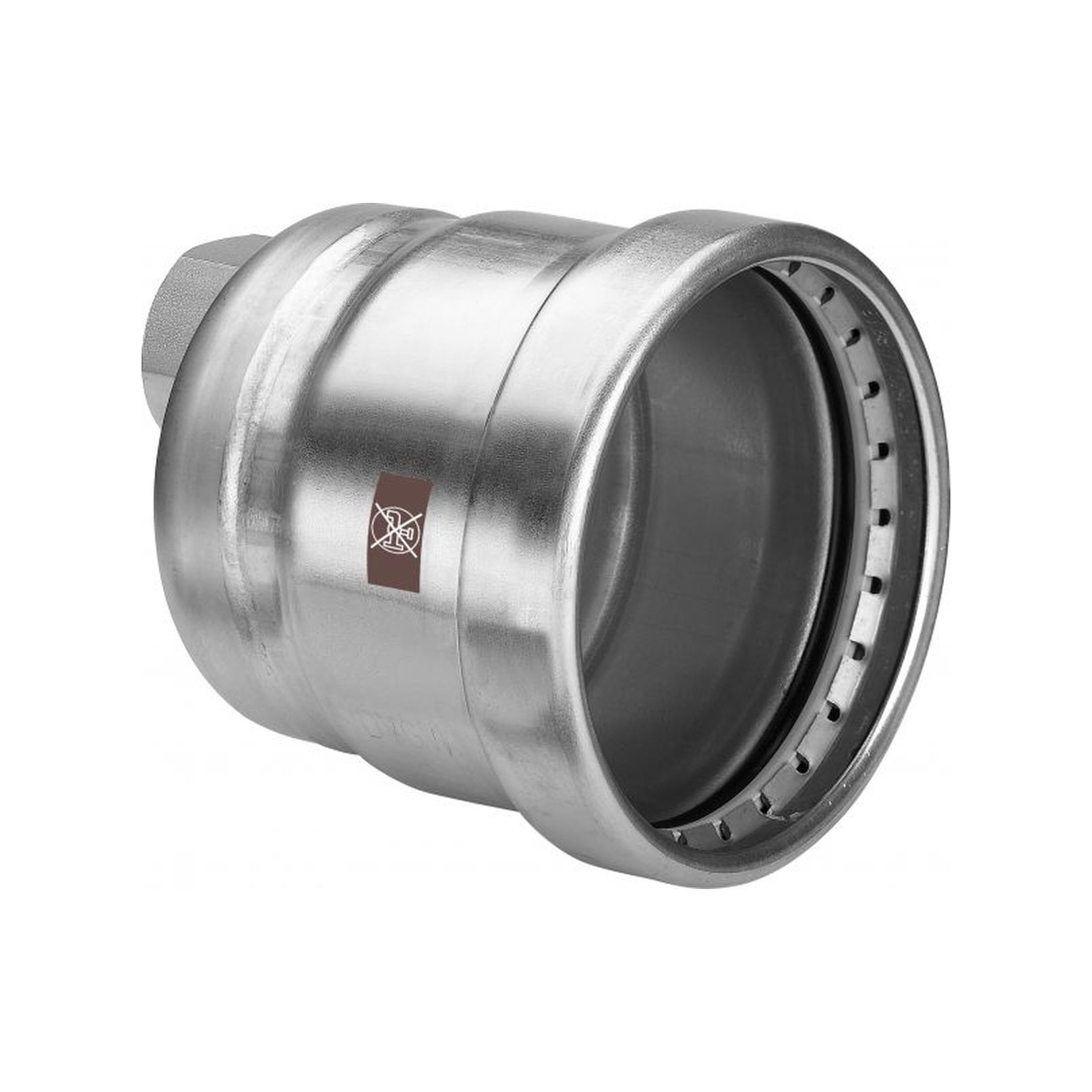 Viega Temponox XL Kappe 1756XL 108mm Rp3-4 Edelstahl SC-Contur 812058