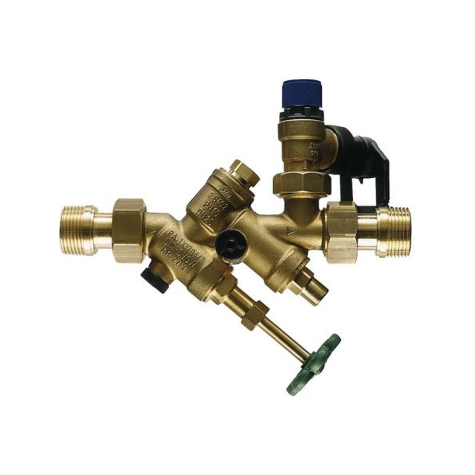 Stiebel Eltron Sicherheitsgruppe ZH 1 Warmwasser-Standspeicher 10 bar Absperrventil DN 20 Rohrunterbrecher 074370