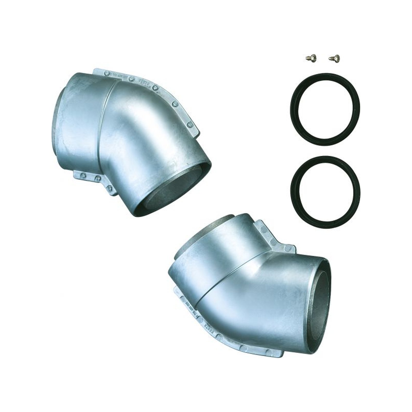 Bosch Luft Abgasbogen AZ 201 45 Grad Doppelrohrbogen 80 110 mm 2 Stück 7719001142