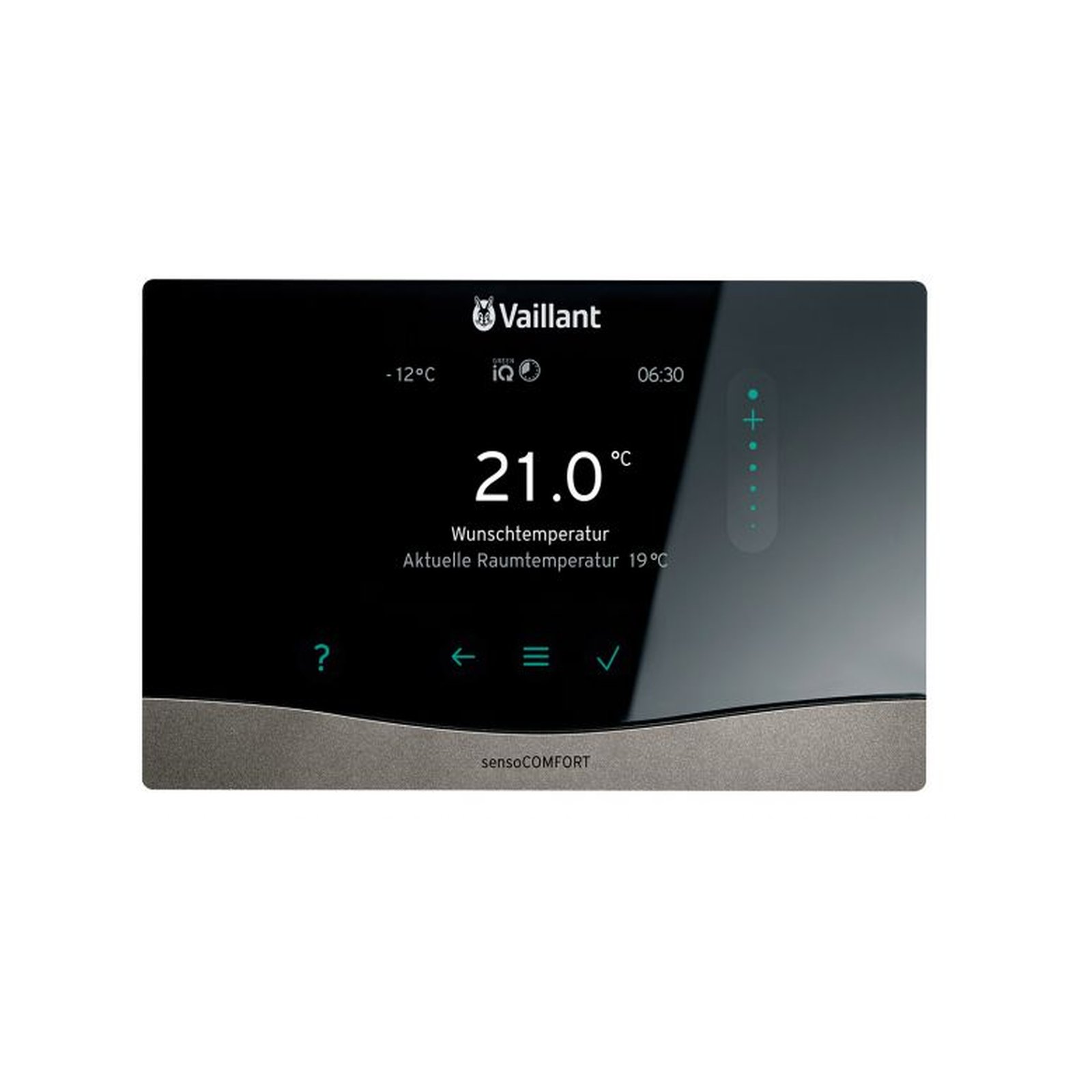 Vaillant witterungsgeführte Regelung sensoCOMFORT VRC 720/3 eBUS TFT-Display 0010045478