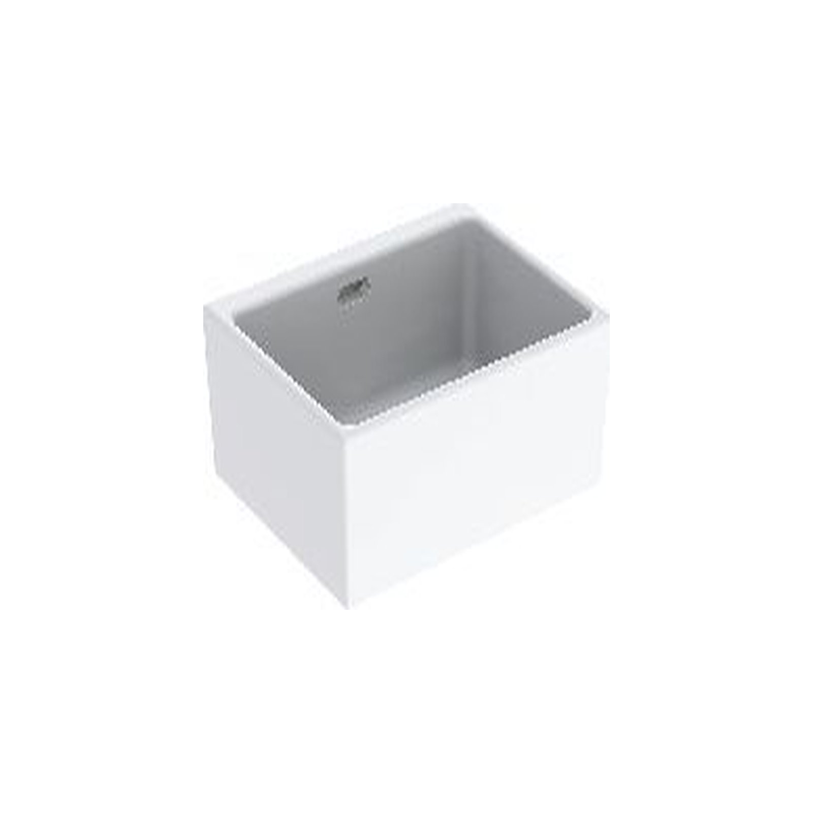 Geberit Mehrzweckbecken Publica 60x50 cm Überlauf weiß Feuerton Ab- und Überlaufgarnitur 361360000 Geberit Mehrzweckbecken Publica 60x50 cm Überlauf weiß Feuerton Ab- und Überlaufgarnitur 361360000