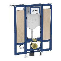 Geberit Vorwandelement Duofix 111375006 Wand-WC 112cm UP-Spuelkasten 12cm barrierefrei S-H Griffe