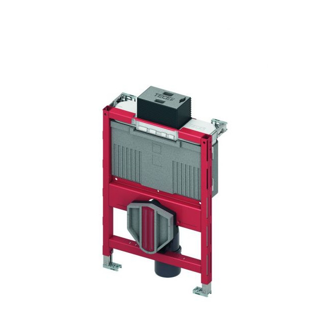 TECE WC-Modul TECEprofil Uni 750-Spuelkasten Bauhoehe 750mm easy fit Betigungsplattenmontage 9300291