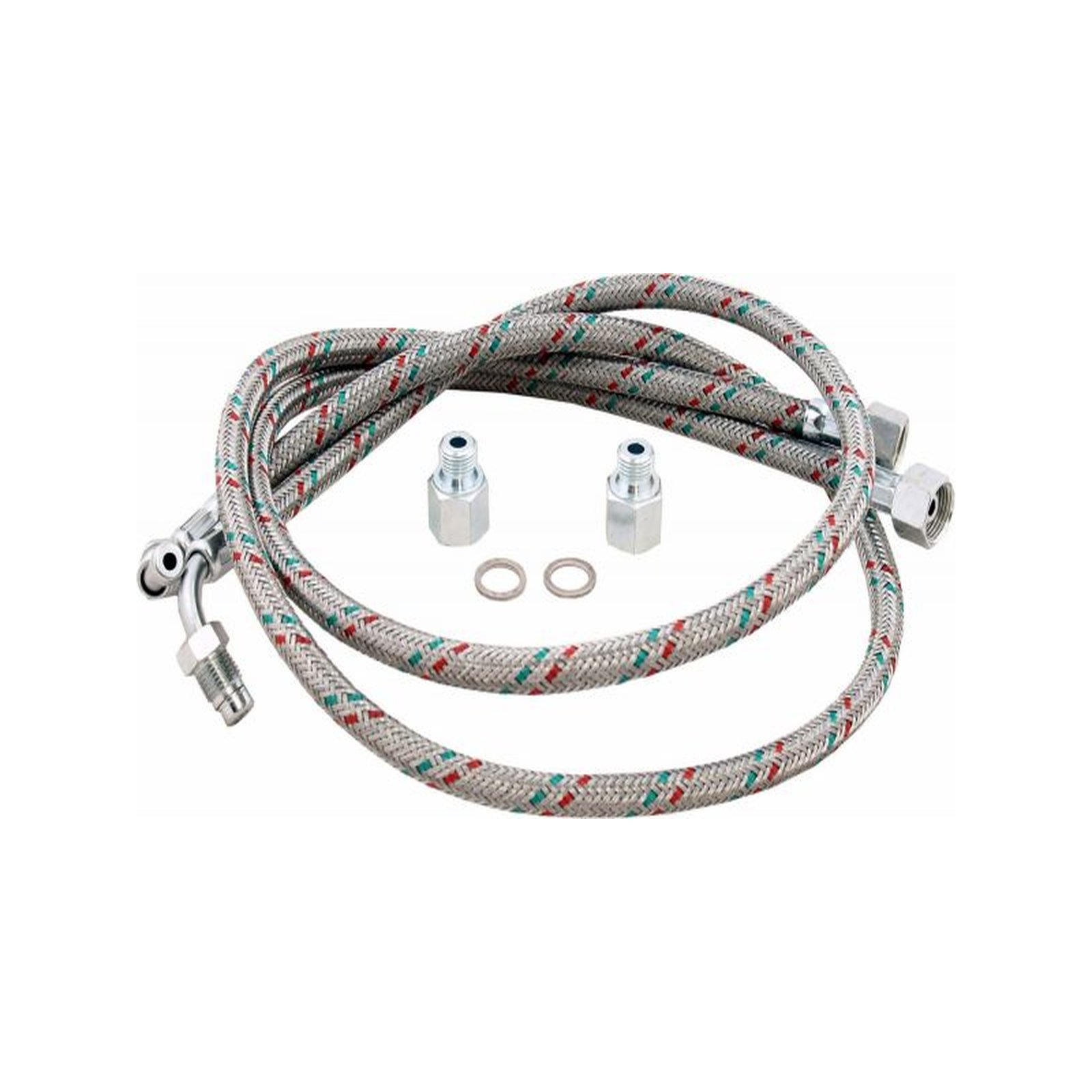 WOLF Schlauchleitung Satz G1/4-3/8 Premiobrenner Heizkessel Blaubrenner Ersatz 8903230 2 Stück 2414231