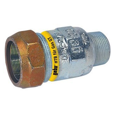 GEBO Temperguss-Klemmverbinder Serie 180 Typ AT 3-4 Zoll Stahlrohr brandsicher 01.180.00.02