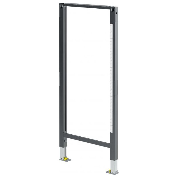 VIEGA Vorwandelement Prevista Dry 8570 Rahmen 1120-1300 mm pulverbeschichtet 776466