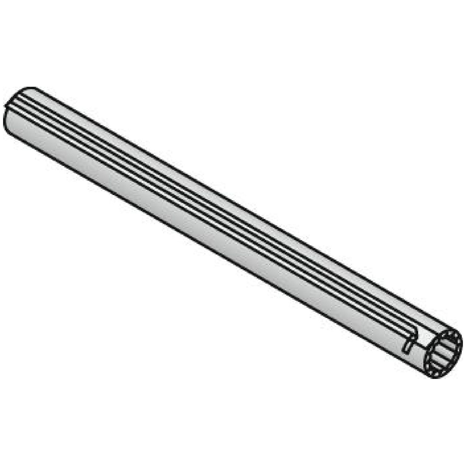 Uponor Minitec Schutzhülse 9,9mm 300x2mm PE-LD Schlitzöffnung 1005269
