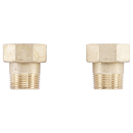 Buderus Anschlussset ASHKV 25 Heizkreisverteiler DN25 Überwurfmutter G 1 1/4 Einlegeteil R1x35 Dichtung 5354210