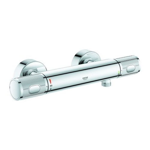 Grohe Thermostat-Brausebatterie Grohtherm 1000 Performance Wandmontage chrom CoolTouch 34827000
