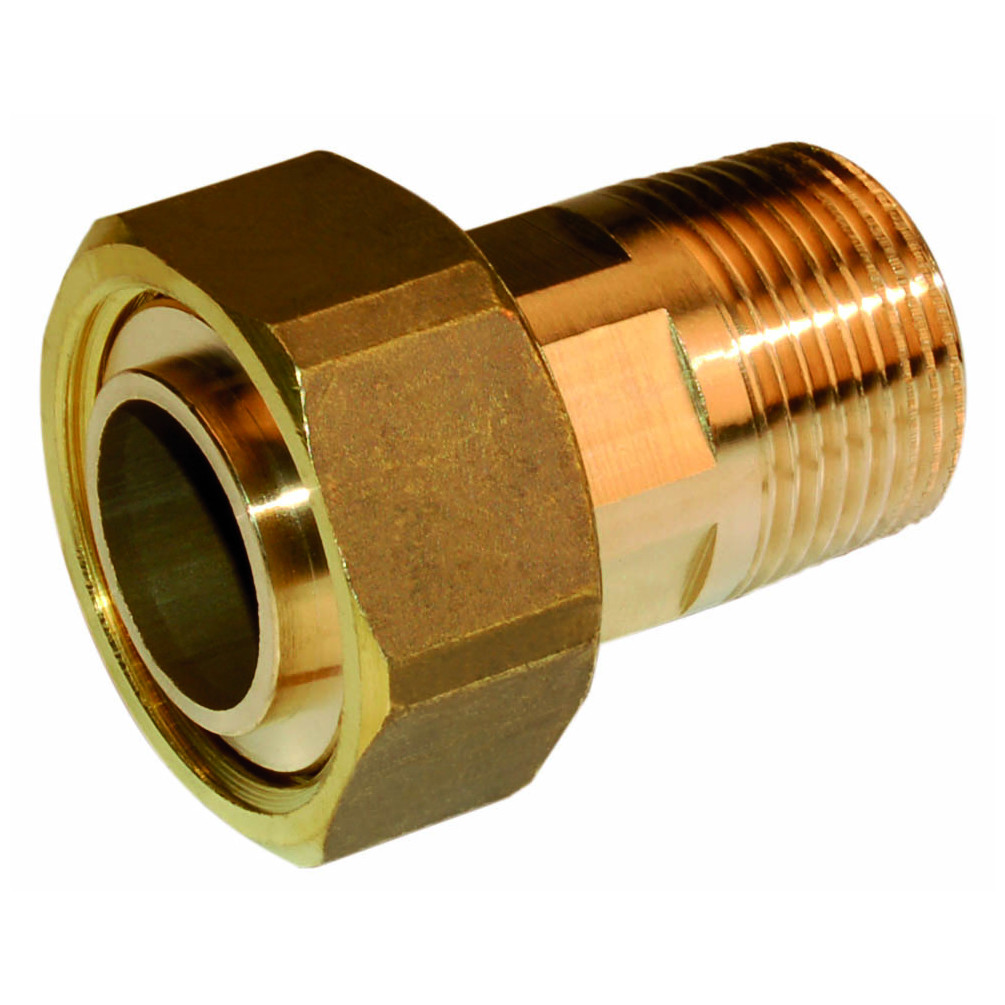 Aalberts Wasserzähler Verschraubung SEPP AQUA 7603 DN15 AG blank 0005610