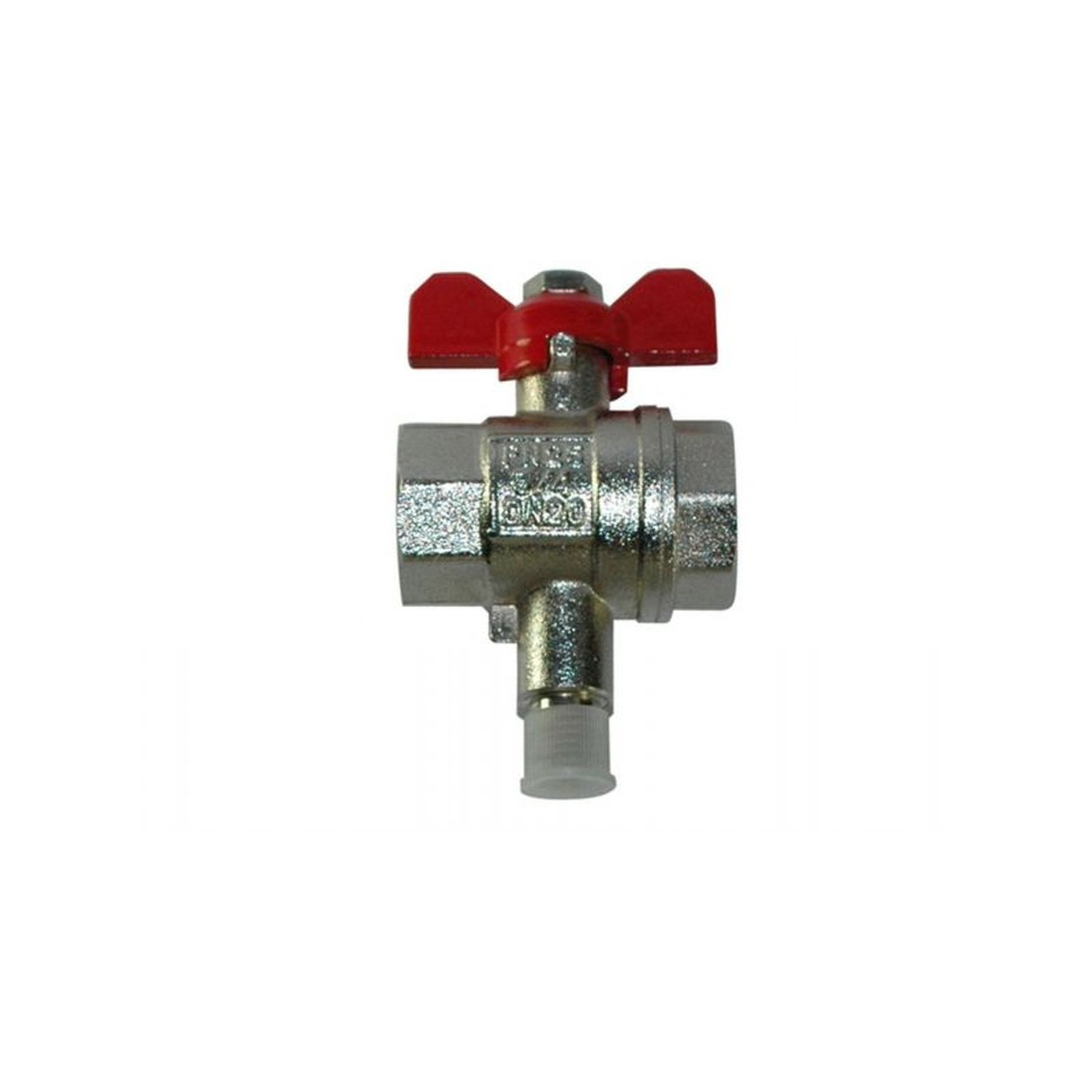 Allmess Kugelhahn 4795 1-Zoll IG Impfstelle Direktmessung EN1434 4795
