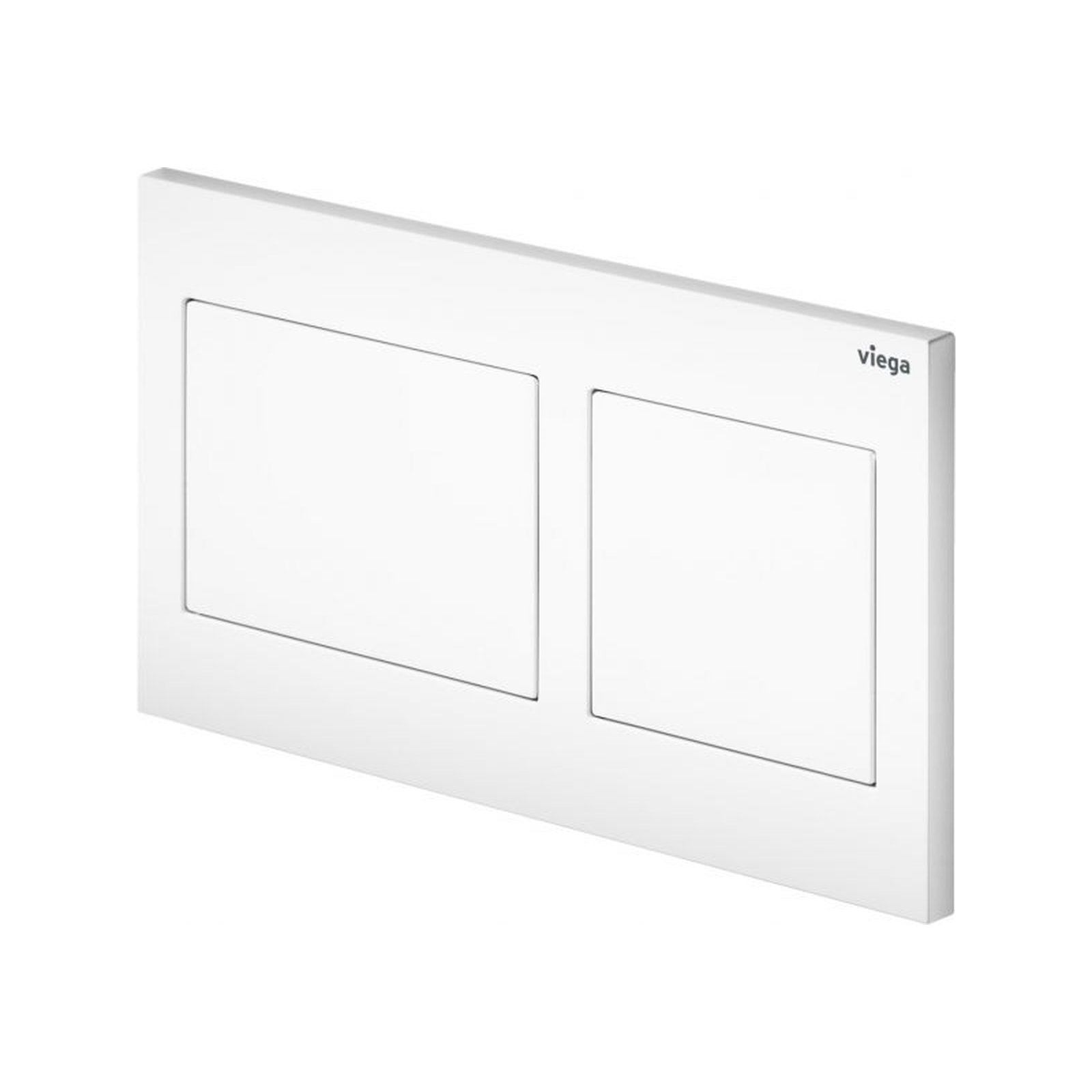 Viega WC Betätigungsplatte VfS 21 8611.1 Kunststoff weiß alpin 2-Mengen-Spültechnik 773250