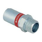 Geberit Mapress C-Stahl Übergang AG Einschubende verzinkt DN50 d54 R2 21940