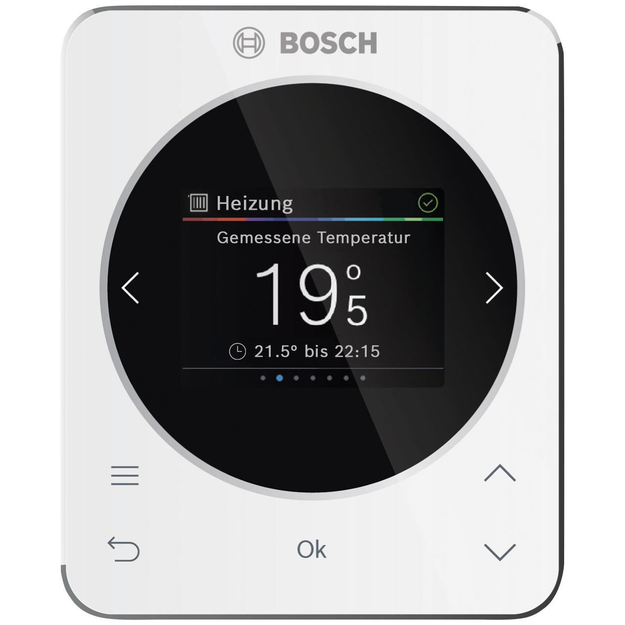 Bosch Regler CR 120 Raumtemperaturgeführt 1 Heizkreis 2,4 Zoll Touch Display 7738112950