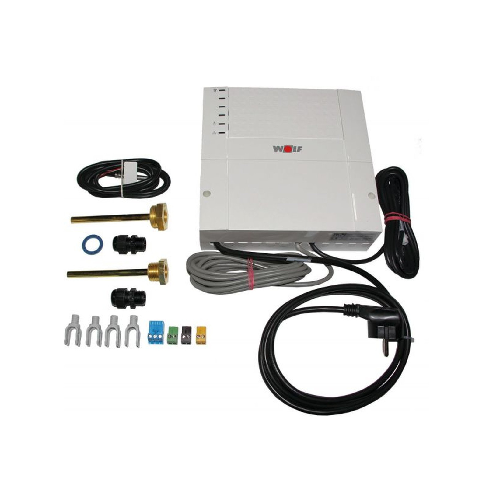WOLF Solarmodul SM1-2 Reglereinsatz Solarpumpengruppe Kollektorfühler Speicherfühler eBus 2745936