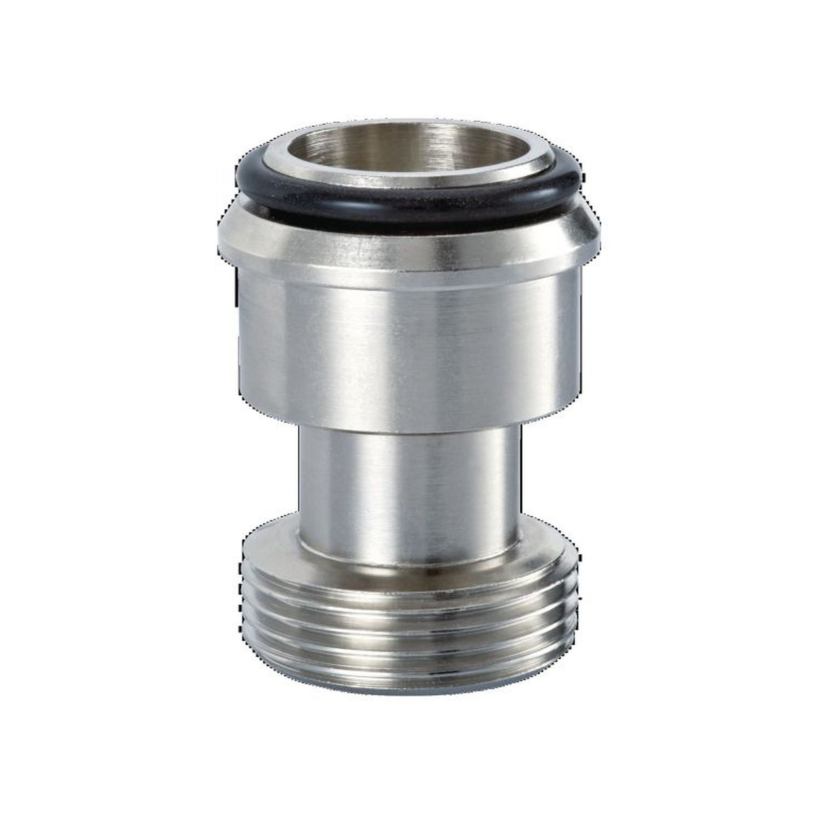 Hummel Teleskop Anschluss G3-8 O-Ring-Abdichtung Messing vernickelt 2559380001