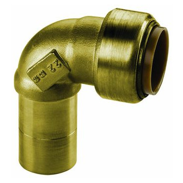 Aalberts Steckfitting Tectite Classic Winkel T092 12 mm 90 Grad innen außen lösbar DVGW 4750284
