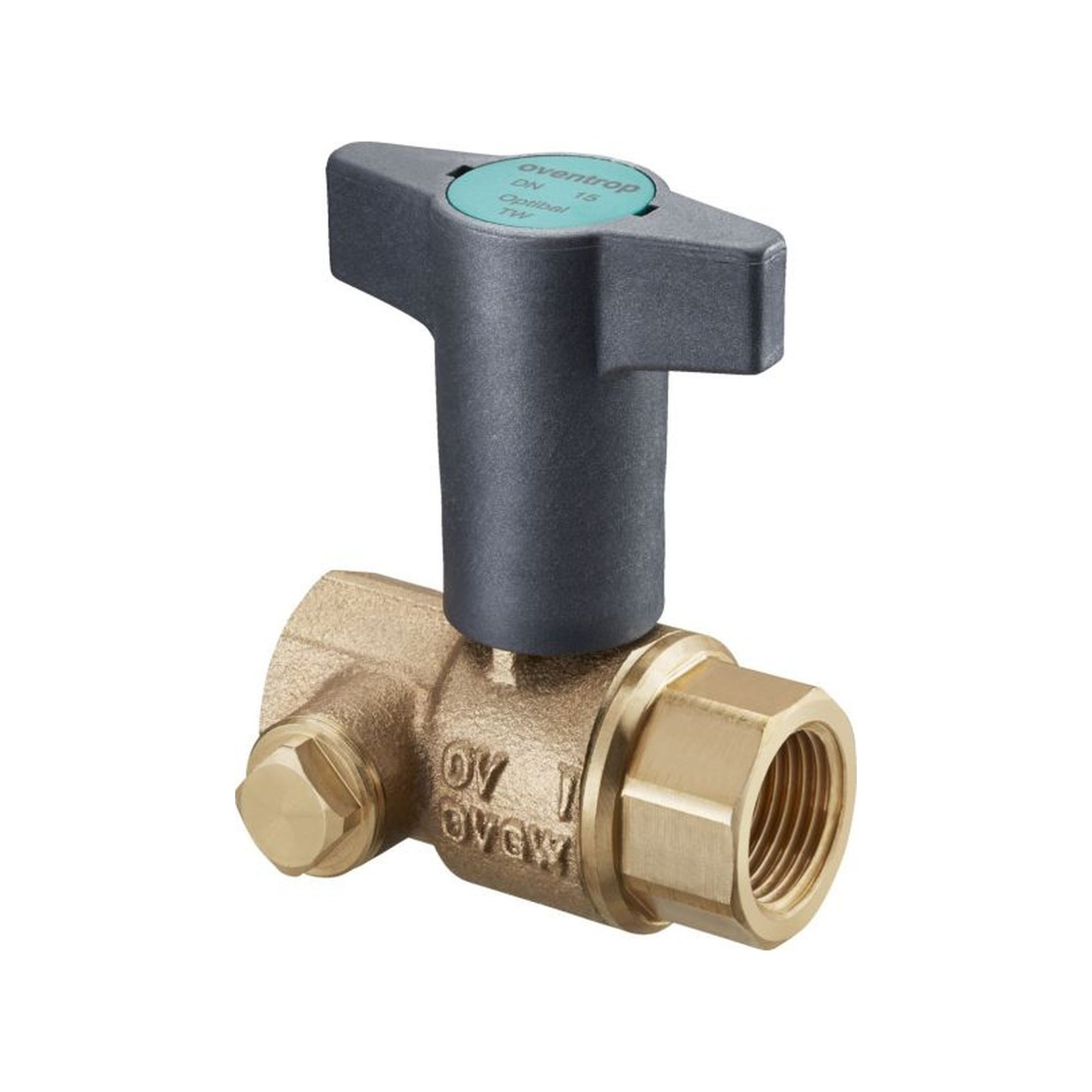 Oventrop Optibal TW DN20 3-4 IG Rotguss Trinkwasserkugelhahn 4208806