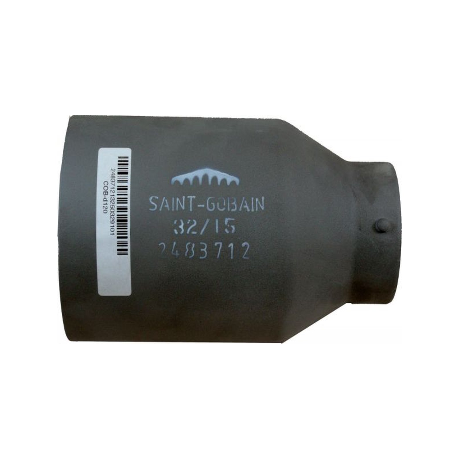 WOLF Flammrohr COB-40 120mm Keramik Ersatzteil Heizkessel 248371299