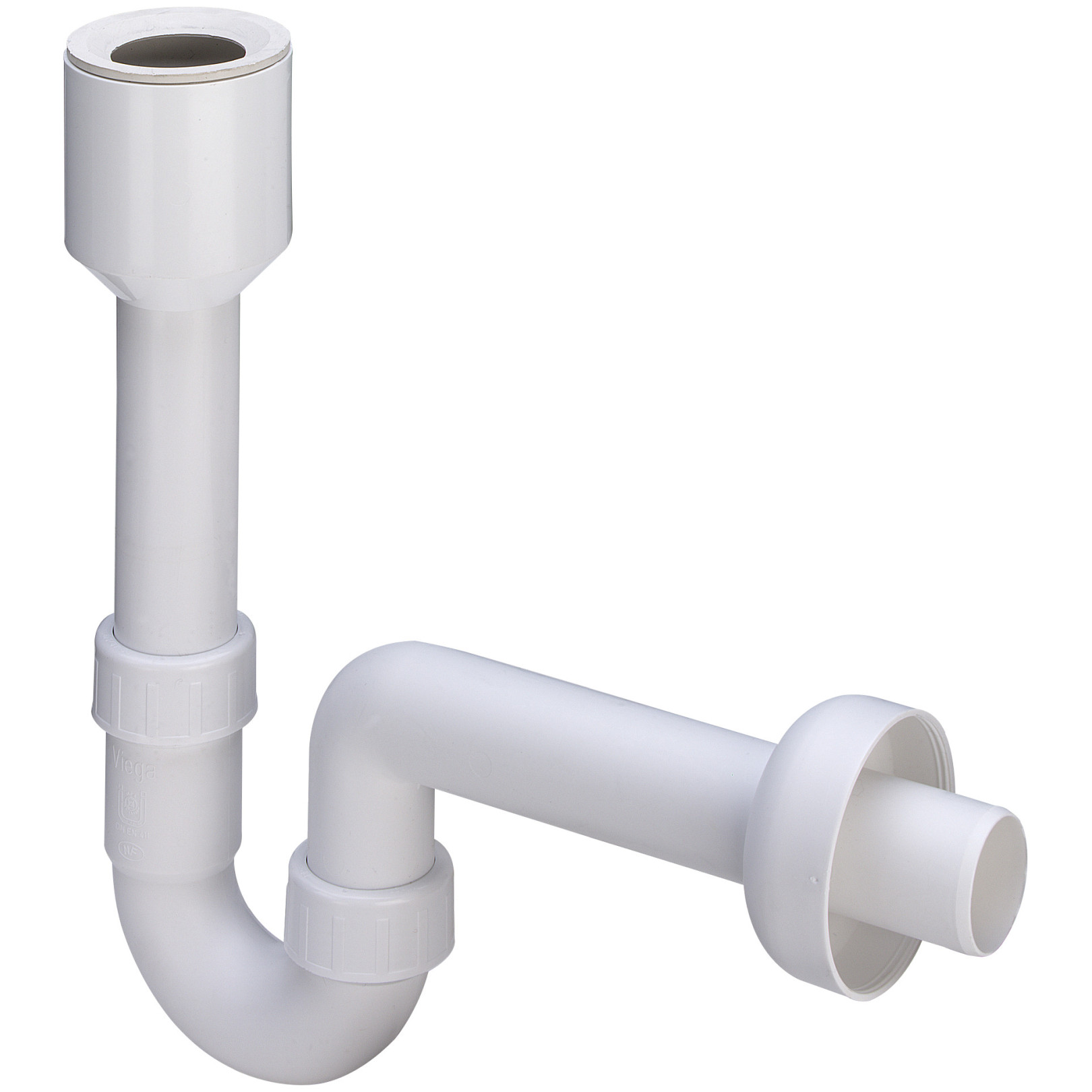 Viega Röhrengeruchverschluss 7985-94 50x50mm Kunststoff waagerechter Abgang Lippendichtung 114640