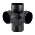 Geberit Silent-db20 Bogeneckabzweig DN100 88,5 Grad PE-S2 310083141