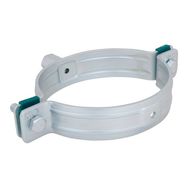 WALRAVEN Rohrschelle Schwerlastschelle HD500 BUP 53-58 mm M8 M10 Zweischraubenschelle 33038058