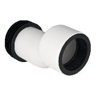 Geberit Anschlussstutzen Set Wand-WC etagiert 3cm PP weiß-alpin 131085111