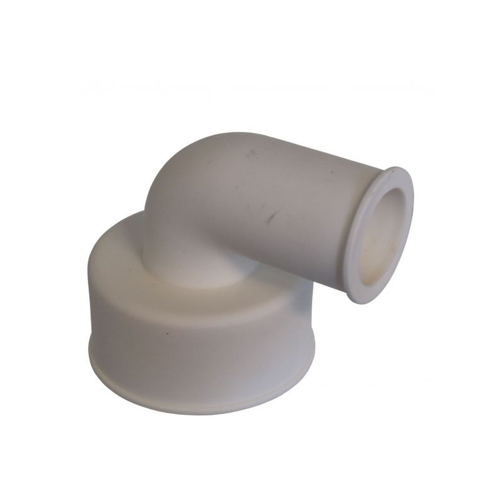 Köro WC-Verbinder 90W 48 mm Winkel Weiß TPE 28-32 mm Rohr 110090001