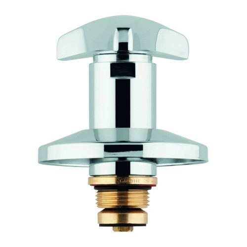Grohe Oberteil Trecorn DN20 3/4 Zoll rot chrom UP-Ventil Trecorngriff Hersteller-Artikelnummer 11505000